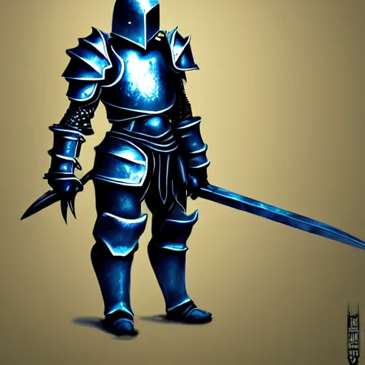 Image similar to videogame painting of an elegant light - blue steel - plate armor artstation, rpg, digital art, isometric, dark background, dark souls, runescape, skyrim, final - fantasy, diablo - 3