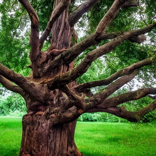 Prompt: tree on tree violence