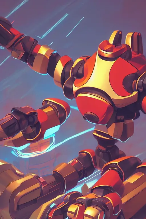 Image similar to metabots medabots medarotto medarot robot minimalist comics, behance hd by jesper ejsing, by rhads, makoto shinkai and lois van baarle, ilya kuvshinov, rossdraws global illumination ray tracing hdr radiating a glowing aura