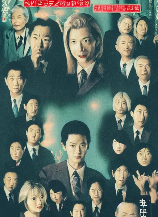 Prompt: Twin Peaks Japanese poster