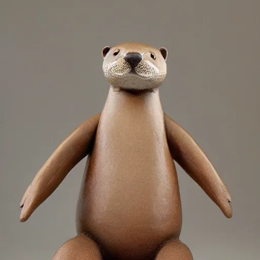 Prompt: anthropomorphic otter