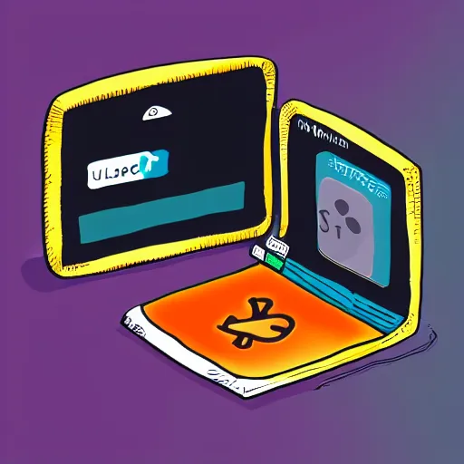 Prompt: ultradetailed digital painting of a crypto wallet