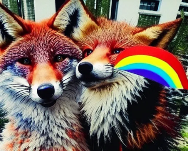 Prompt: 🌈 🎨🦊 🐺🤳 ⛩🗾 ㊙