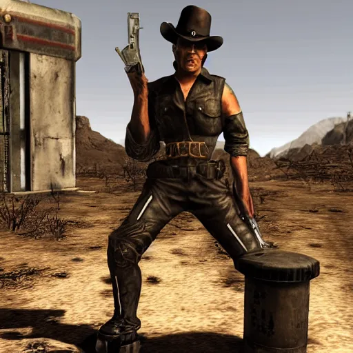 Prompt: Fallout New Vegas NCR Ranger