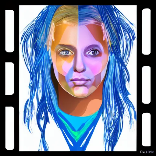 Prompt: stable diffusion portrait digital art