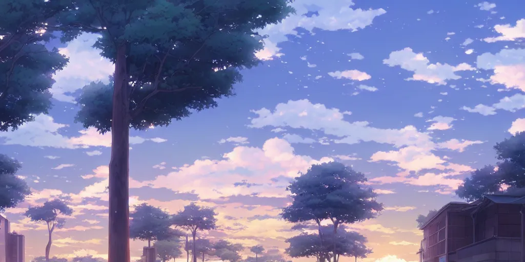 Anime Landscape Wallpaper HD - PixelsTalk.Net