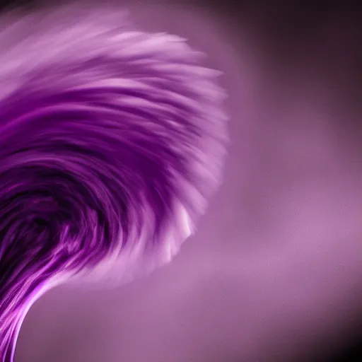 Image similar to a beautiful photograph of a purple tornado, hdr, 8 k, high quality, sharp focus, artstation, highly detailed, award - winning