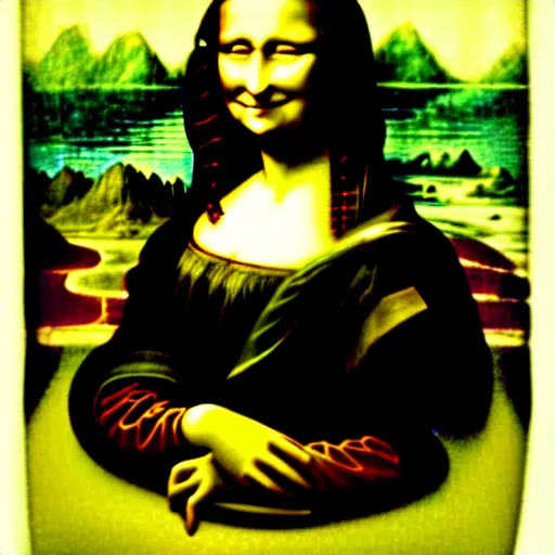 Prompt: Mona Lisa by John Higgins