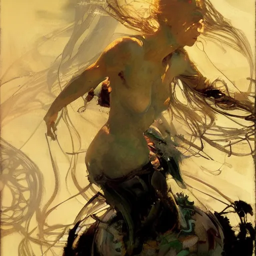 Image similar to biopunk, intricate, elegant, highly detailed, greg manchess, mucha, liepke, ruan jia, jeffrey catherine jones, ridley scott