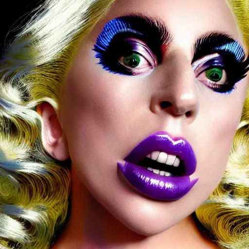 Image similar to lady gaga artpop act 2 album cover shot by nick knight, full body, artpop, jeff koons, canon, highly realistic. high resolution. highly detailed. dramatic. 8 k. 4 k.