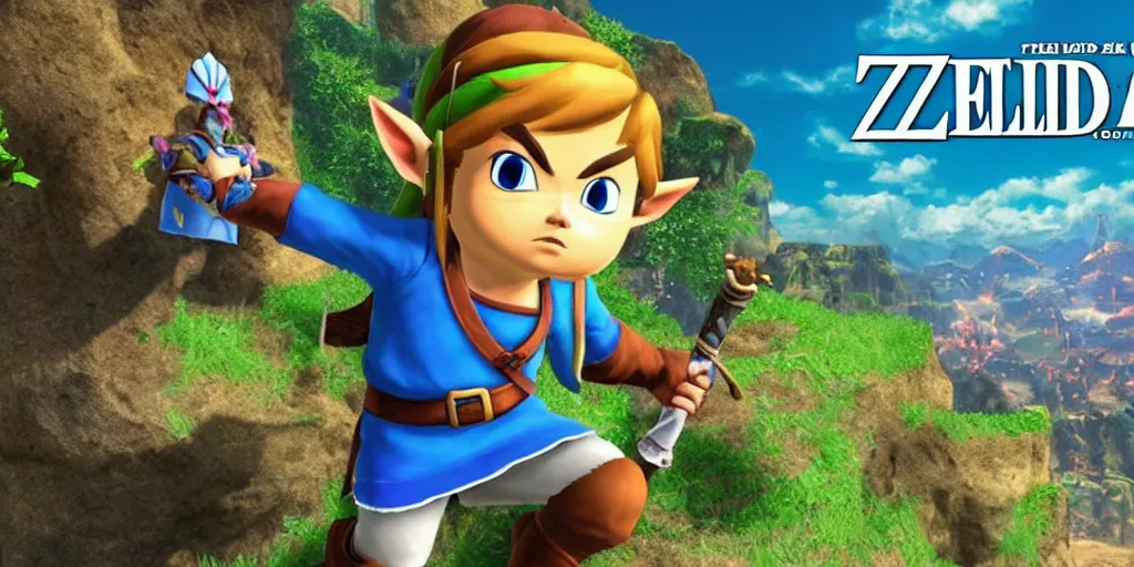 Image similar to closeup screenshot of 2 d zelda game, 8 k, close up