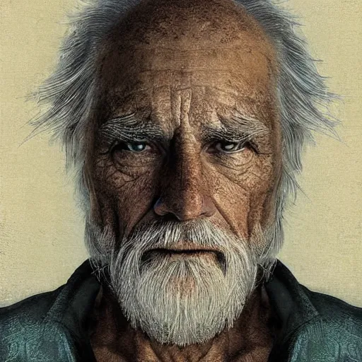 Image similar to “a fantasy digital portrait of an old man, (((((((((((((((((((((((((((((((((vampire))))))))))))))))))))))))))))))))))”