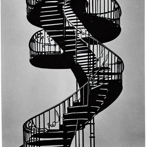 Prompt: Impossible staircase, mc escher