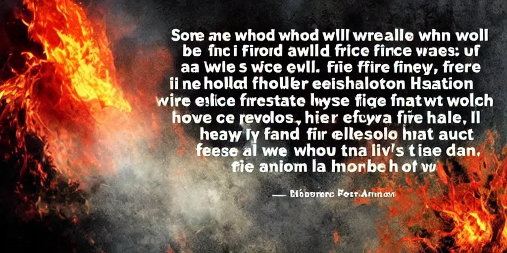 Image similar to some say the world will end in fire, some say in ice. from what i've tasted of desire i hold with those who favor fire. but if it had to perish twice, i think i know enough of hate to say that for destruction ice is also great and would suffice