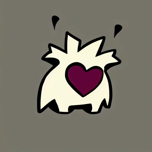 Image similar to cute hedgehog heart love cute adorable emote twitch waving lineart