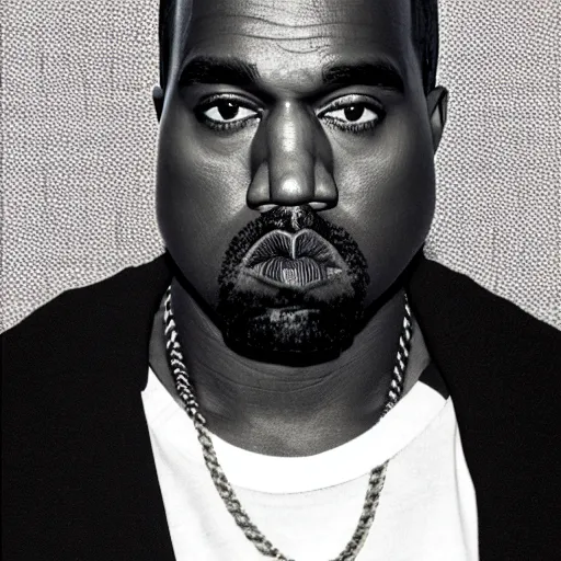 Prompt: kanye west mugshot