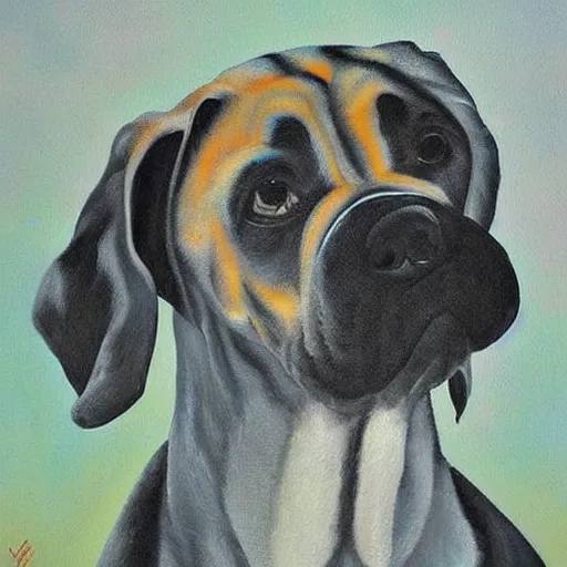 Boxer Dog Art - Watch Leah's Drawing Online - ItsaBoxerDogsLife