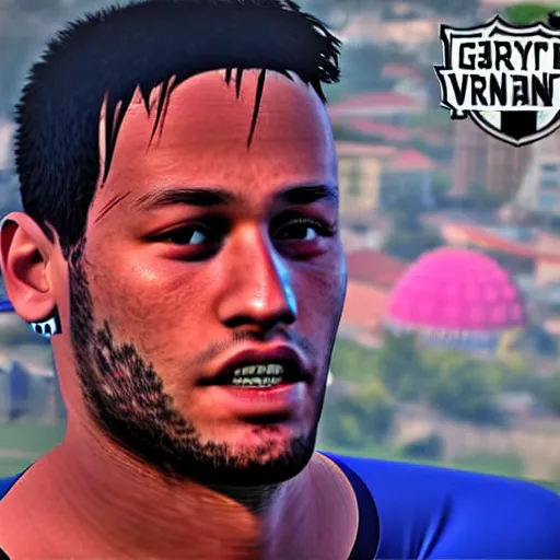 Image similar to neymar in gta v