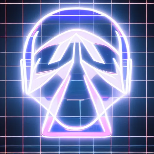 Image similar to the most original and beautiful profile picture on discord, symetrical, 4 k, beautiful gorgeous digital art, trending on artstation, neon lights