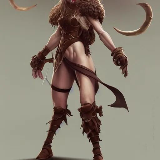 Image similar to a dnd female minotaur healer, made by stanley artgerm lau, wlop, rossdraws, artstation, cgsociety, concept art, cgsociety, octane render, trending on artstation, artstationhd, artstationhq, unreal engine, 4 k, 8 k,