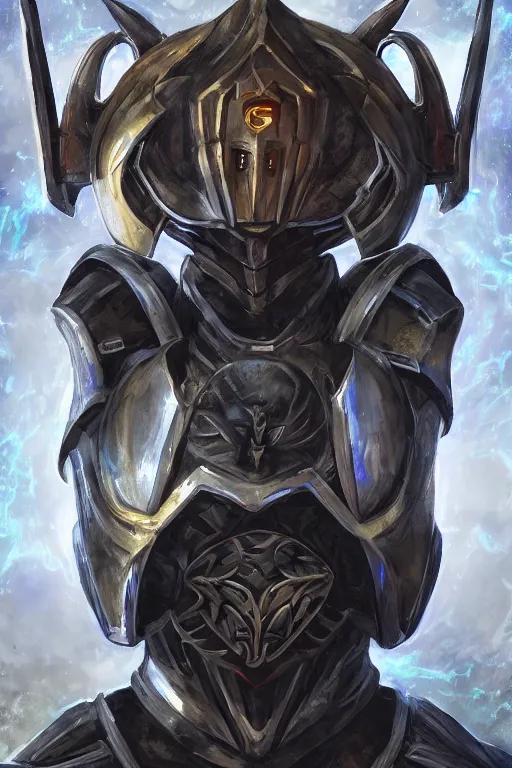 Image similar to helmet armor guardian destiny in witch queen illumination ray tracing hdr fanart arstation by sung choi robot ninja mask and eric pfeiffer and gabriel garza and casper konefal