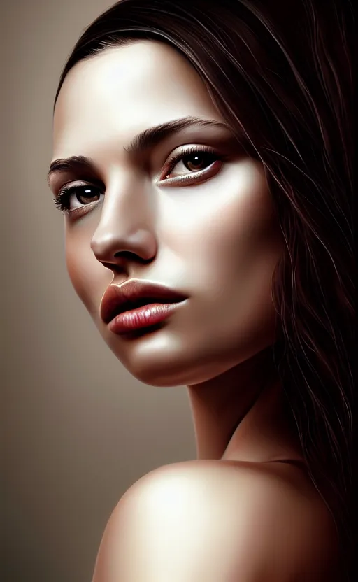 Prompt: girl elegant highly detailed digital painting 8 k uhd highly consistent object intricate sharp focus illustration, art by robin eley, paul lung, samuel silva