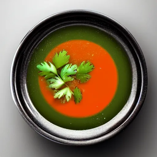 Prompt: soup made of garbage, photorealistic