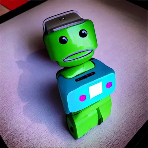 Image similar to “cute robots using social media photorealistic ”