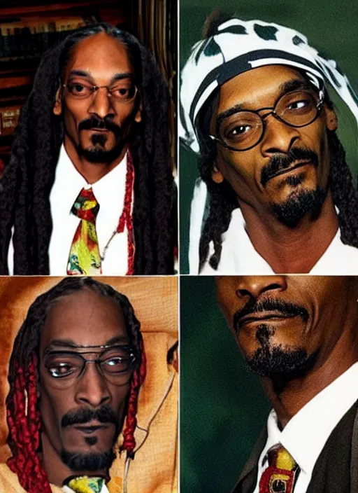 Prompt: Snoop dogg in the harry potter universe,gryfindor,hermiona