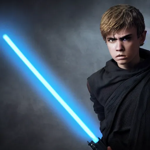 Image similar to angry, pissed off, nikolas cruz as anakin skywalker in star wars episode 3, 8k resolution, full HD, cinematic lighting, award winning, anatomically correct