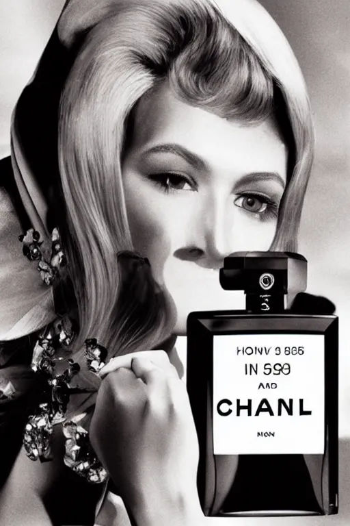 Image similar to Chanel advertisement