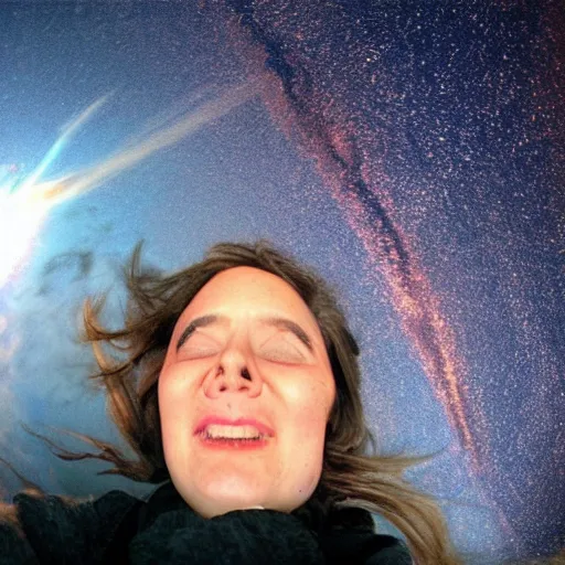 Image similar to asteroid impact selfie #selfie #explosion