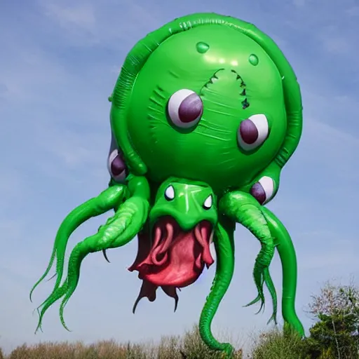 Prompt: Cthulhu balloon monster
