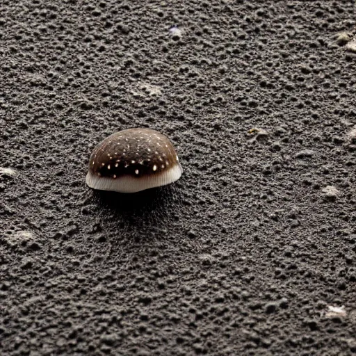 Prompt: one roud mushroom cap, bottom view, luminous lamellae are clearly visible, no stipe, black background, hyper realistic, photografy,8k, epic composition