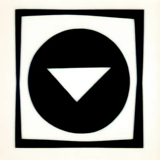 Prompt: geometric bird symbol by karl gerstner, monochrome black and white, 8 k scan, negative space, clever, focused, hard line, satisfying, award winning