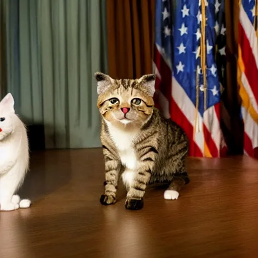 Prompt: Donald Trump in Cats (2019)