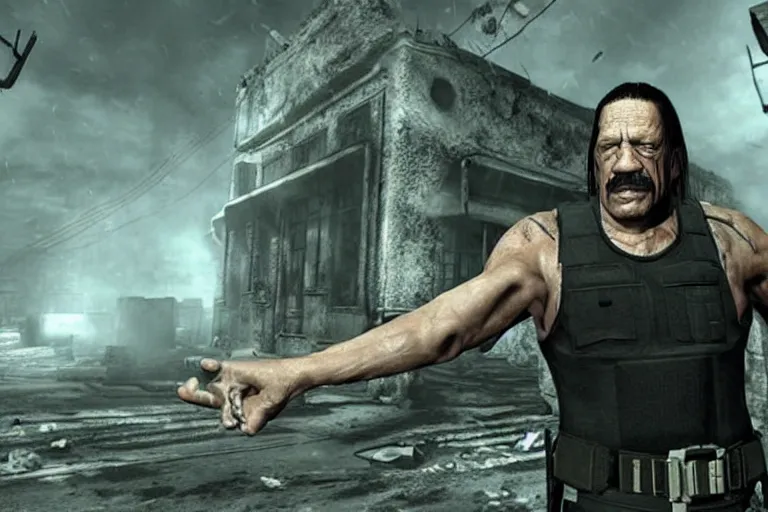 Image similar to danny trejo in resident evil v