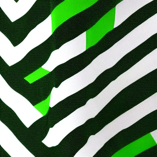 Prompt: flag, 3 stripes, green, white, black, realistic