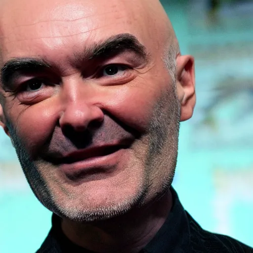 Prompt: grant morrison directing the sun