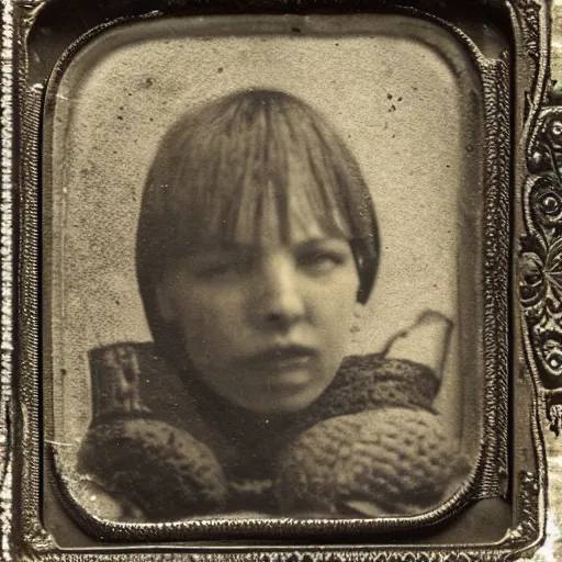 Prompt: tintype photo of expired fruit