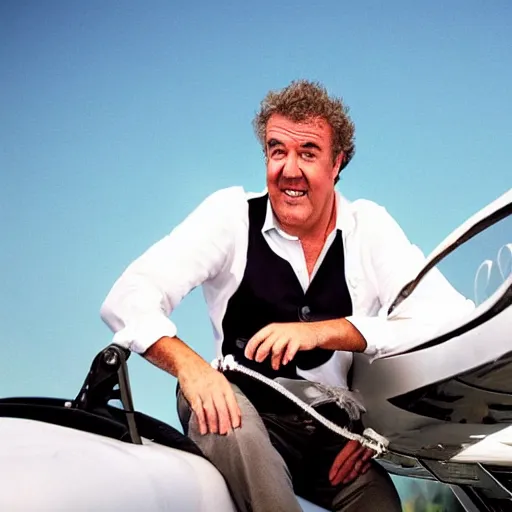 Image similar to Jeremy Clarkson Steering a plane