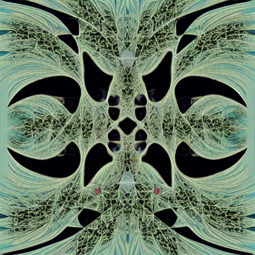 Image similar to L-tree fractal poster