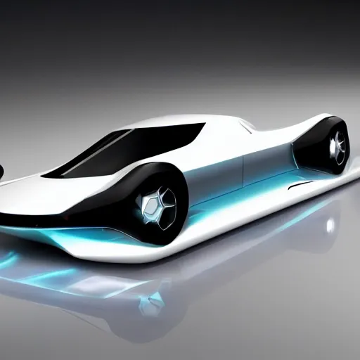 Image similar to futuristic testla New car