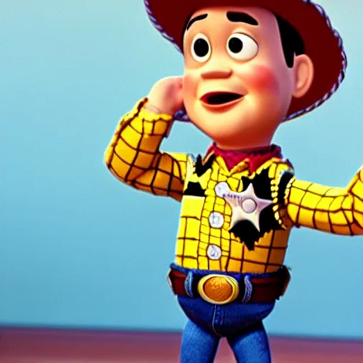 Image similar to a screenshot of Danny Devito as a toy character in Toy Story (1995)