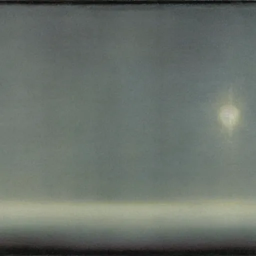 Image similar to the abstract painting'arctic void ', by caspar david friedrich!!!, by rothko!!!