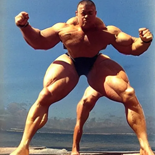 strongest man in the world lifts the world like atlas, Stable Diffusion