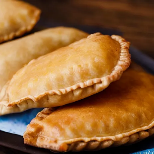 Image similar to close view of a picadillo empanada