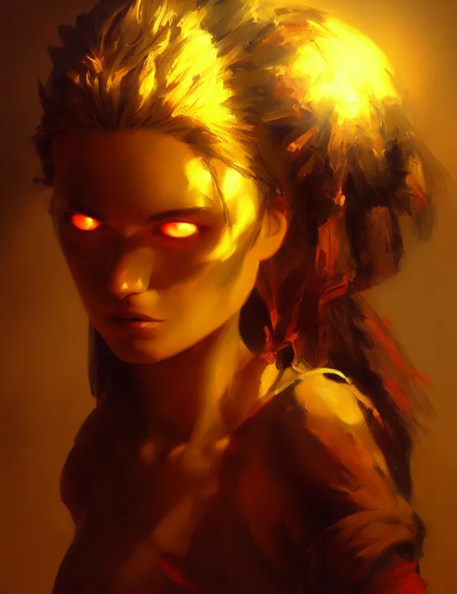 Prompt: awesome stuff. oil painting by award - winning concept artist. backlighting, chiaroscuro.