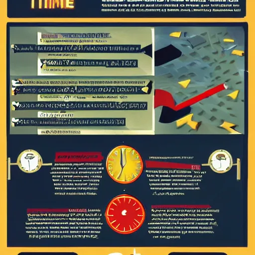 Image similar to infographic about time travel