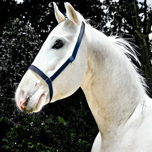 Prompt: horse head photograph